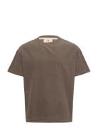 Anerkjendt Akvillads Corduroy S/S Tee Brun