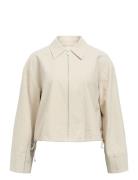 Object Objviggo Re Bomber Jacket Noos Beige