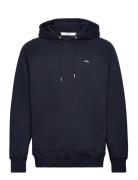 WOOD WOOD Essential Fred Classic Hoodie Gots Marinblå