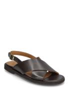 ANGULUS Sandals - Flat - Open Toe - Op Svart