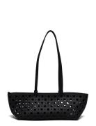 Mango Die-Cut Shoulder Bag Svart