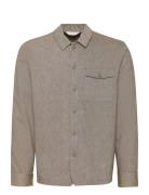 Casual Friday Cfaugusto 0066 Linen Mix Overshirt Beige