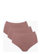 Sloggi Sloggi Go Daily Cotton Highwaist 3P Brun