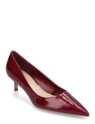 Mango Kitten-Heel Pointed-Toe Skor Badskor With Patent Leather Effect ...