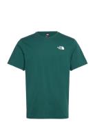 The North Face M S/S Redbox Tee Grön