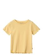 Wheat Rib T-Shirt S/S Alicia Gul