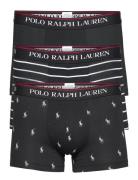 Polo Ralph Lauren Classic Stretch-Cotton Trunk 3-Pack Svart