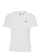 Levi's® Ss Rib Baby Tee White + Vit