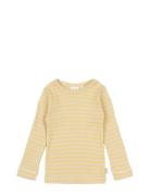 Petit Piao T-Shirt L/S Modal Striped Gul