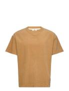 Anerkjendt Akvillads Corduroy S/S Tee Gul