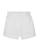 Tommy Hilfiger Textured Cotton Short Vit