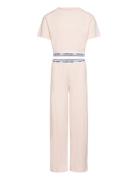 Calvin Klein Knit Pj Set Rosa