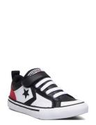 Converse Pro Blaze Strap Ox Black/Red/White Svart