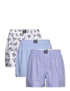 Polo Ralph Lauren Cotton Boxer 3-Pack Blå