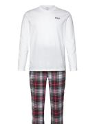 Polo Ralph Lauren Flannel-Sle-Set Vit