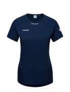 Mammut Aenergy Fl T-Shirt Women Marinblå