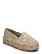 Tommy Hilfiger Denim Platform Espadrille Beige