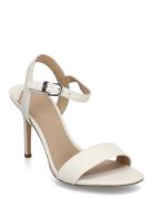 Lauren Ralph Lauren Gwen Nappa Leather Sandal Kräm