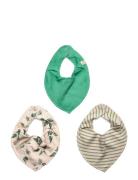 Petit Piao Bib Modal 3 Pack Grön