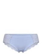 Lindex Brief Brazilian Reg Invisible Blå