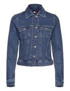 Tommy Jeans Vivianne Skn Jacket Ext Bi8130 Blå