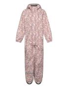 Mikk-line Pu Rain Suit Aop Recycled Rosa