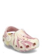 Crocs Classic Glow Marbled Clog T Rosa