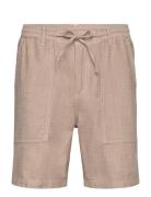 Anerkjendt Akjan Twill Contrast Shorts Beige