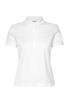 United Colors Of Benetton H/S Polo Shirt Vit