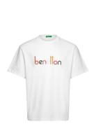 United Colors Of Benetton T-Shirt Vit