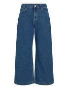 Vila Vilotta Hw Culotte Jeans Mbd Tu01 Blå