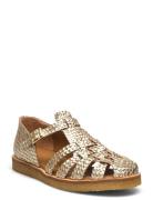 ANGULUS Sandals - Flat - Closed Toe Guld