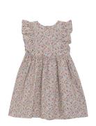 Huttelihut Dress Ss In Liberty Fabric Rosa