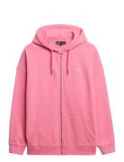 Superdry Studios Zip Hoodie Rosa