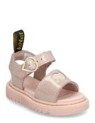 Dr. Martens Marlowe Hearts T Powder Pink+Cloud Cream Nebula Glitter+Cl...